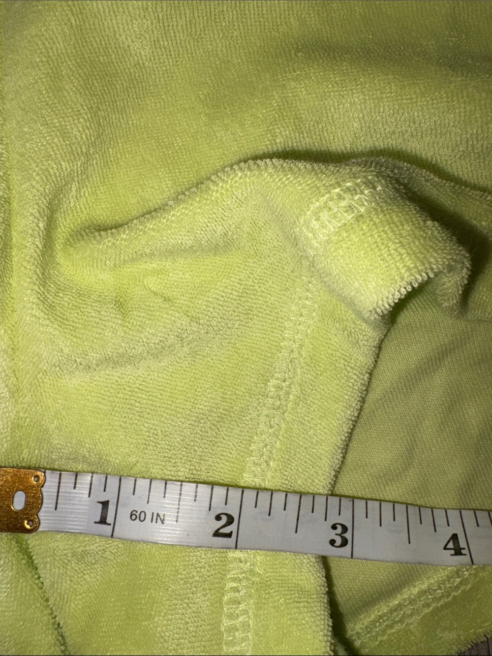 Old Navy Terry cloth,Neon Yellow Athletic Lounge Shorts plus size 4X - Picture 6 of 12